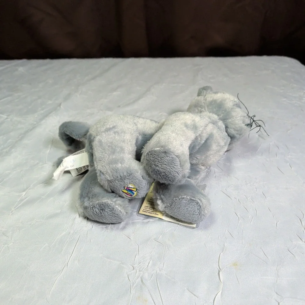 GANZ Webkinz Plush Toy - Charcoal Cat - Sealed Code HM152